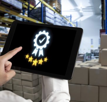 Online product certification, marking a key achievement. Demonstrates commitment to quality and trustworthiness by having product certification passed. brisk